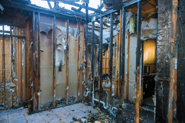 Professional Fire Damage Removal technician working in Canal Fulton, OH